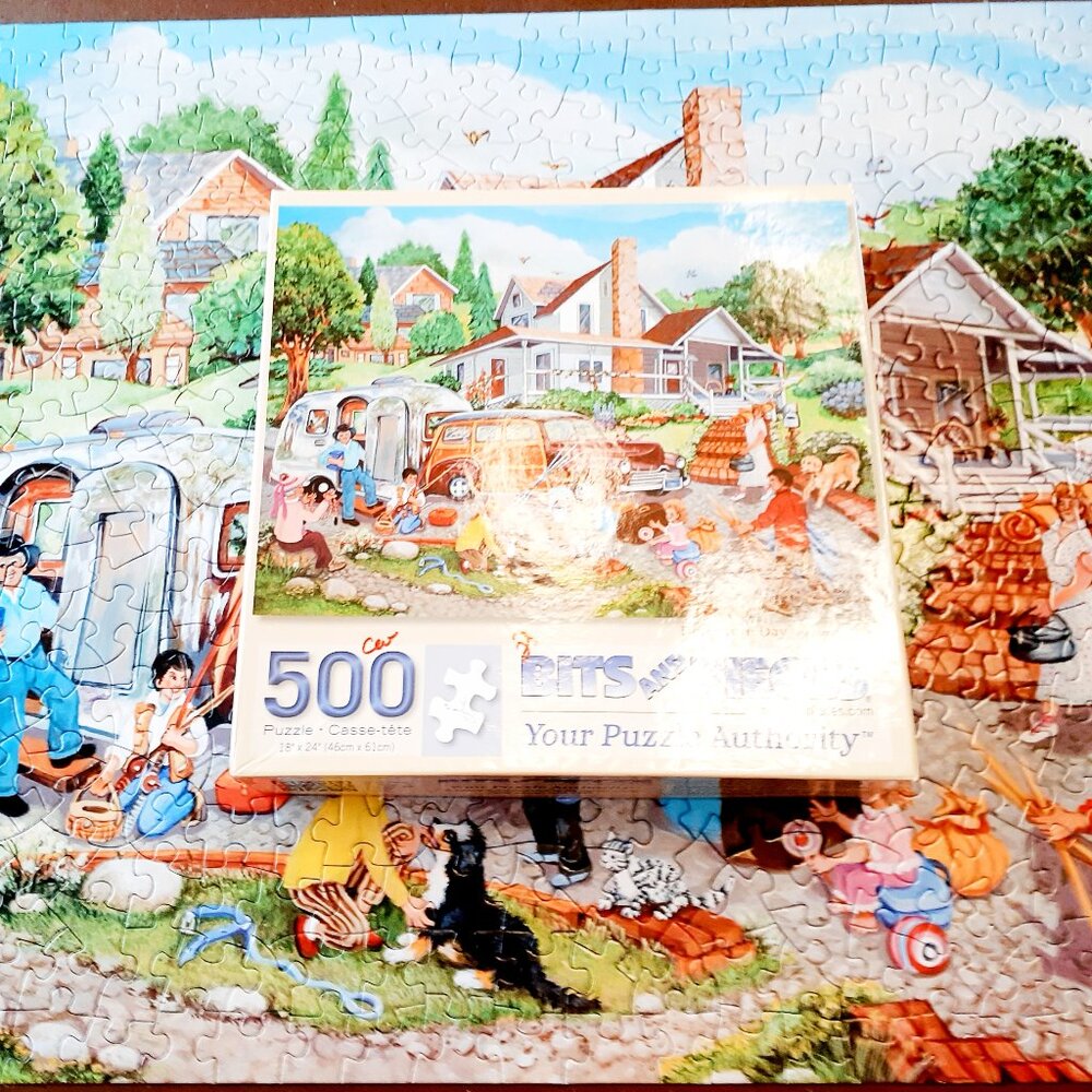 Bits and Pieces Jigsaw Puzzle Departure Day 500 Pieces